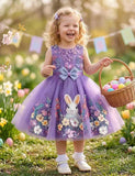 Flower Bunny Tulle Dress
